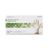 McKesson Confiderm® Exam Glove Small NonSterile Latex Standard Cuff Length Fully Textured Ivory Not Rated (921597_BX) 100/BX