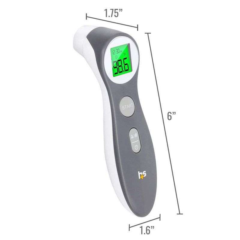HealthSmart® Non-Contact Skin Surface Thermometer Infrared Skin Probe Handheld (1242697_EA) 1/EA