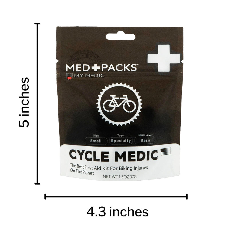 My Medic™ MED PACKS Cyclist First Aid Kit Plastic Pouch (1208022_EA) 1/EA