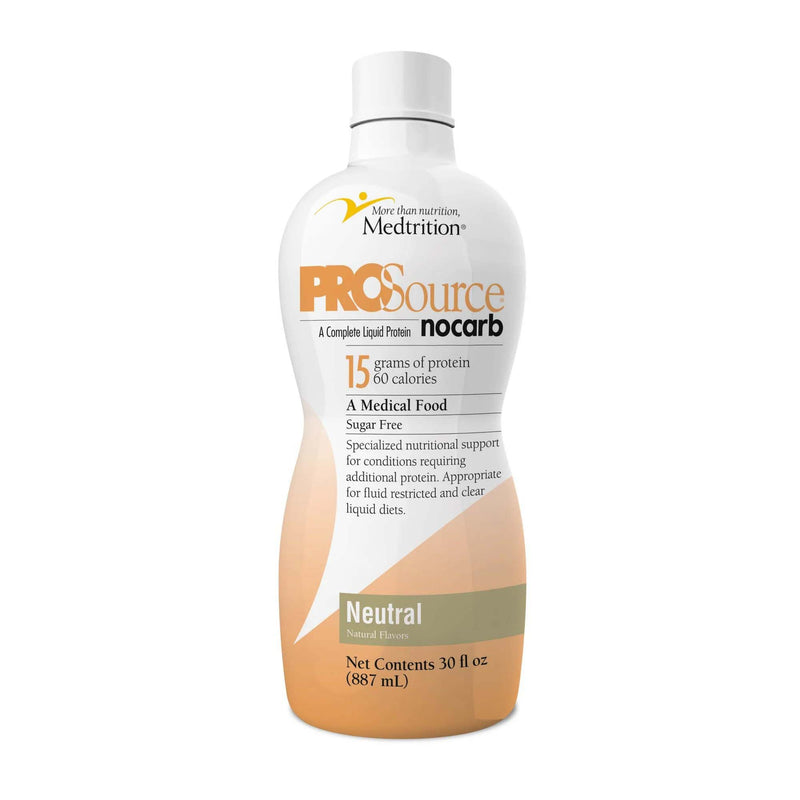 ProSource™ NoCarb Oral Supplement Neutral Flavor Liquid 30 oz. Bottle (747071_CS) 4/CS