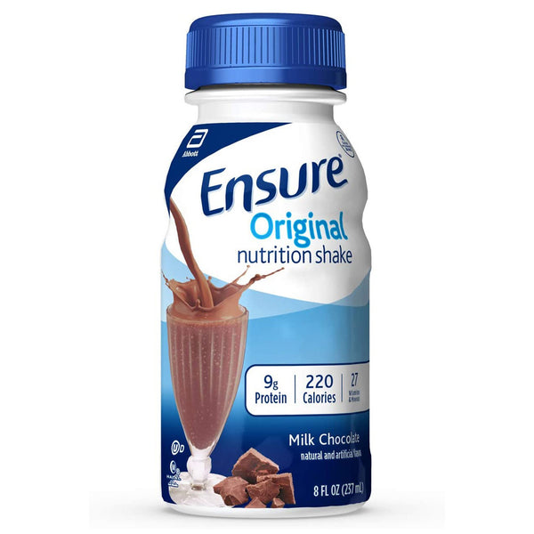 Ensure® Original Shake Oral Supplement Milk Chocolate Flavor Liquid 8 oz. Bottle (649270_EA) 1/EA