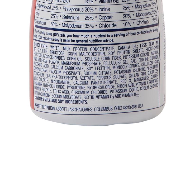 Glucerna® Original Shake Oral Supplement Creamy Strawberry Flavor Liquid 8 oz. Bottle (649275_PK) 6/PK