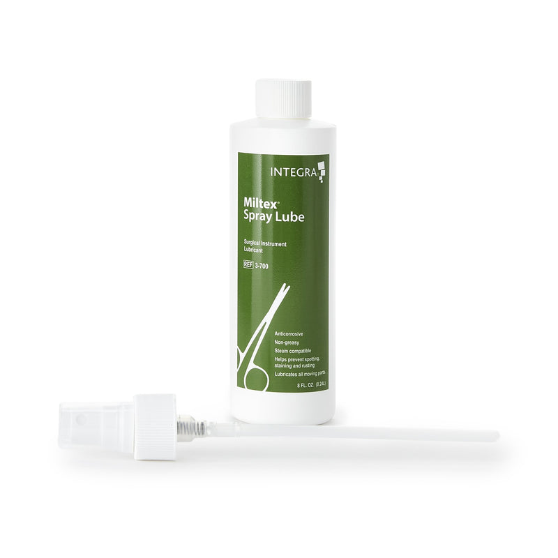 Miltex® Instrument Lubricant Liquid RTU 8 oz. Spray Bottle Hydrocarbon Scent (206395_CS) 12/CS