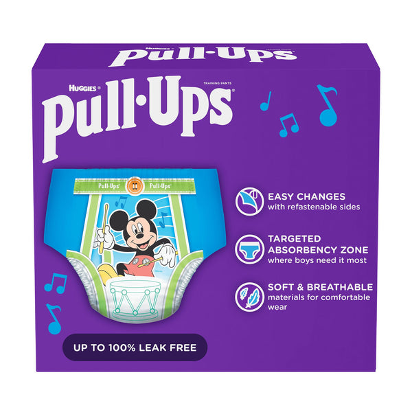 Pull-Ups® Male Toddler Training Pants Size 4T to 5T Disposable Moderate Absorbency (1160322_CS) 68/CS
