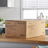 McKesson Patient Belongings Bag 4 X 20 X 20 Inch Polyethylene Snap Closure White (447757_EA) 1/EA