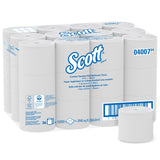 Scott® Essential Toilet Tissue White 2-Ply Standard Size Coreless Roll 1000 Sheets 3-9/10 X 4 Inch (467985_CS) 36/CS