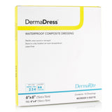 DermaDress™ Composite Dressing 6 X 6 Inch Square Sterile Waterproof Film Backing (727077_BX) 10/BX