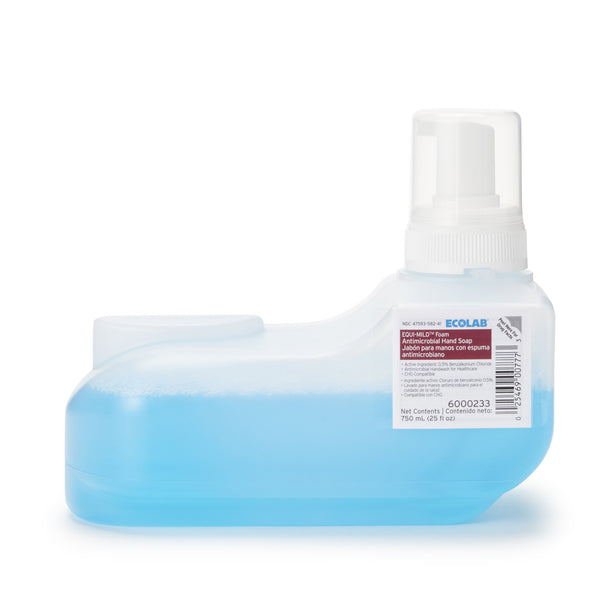 Equi-Mild™ Antimicrobial Soap Foaming 750 mL Dispenser Refill Bottle Floral Scent (1092913_CS) 6/CS
