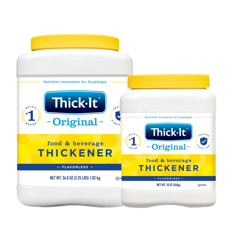 Thick-It® Original Food and Beverage Thickener 10 oz. Canister Unflavored Powder IDDSI Level 0 Thin (811363_EA) 1/EA