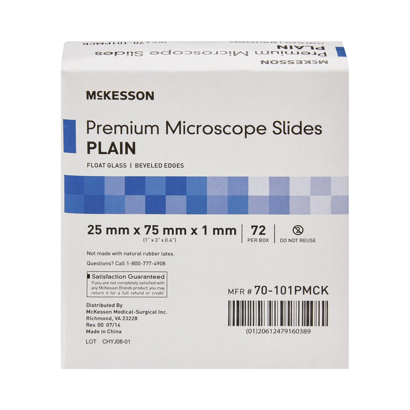 McKesson Microscope Slide 25 X 75 X 1 mm Plain (938360_CS) 1440/CS