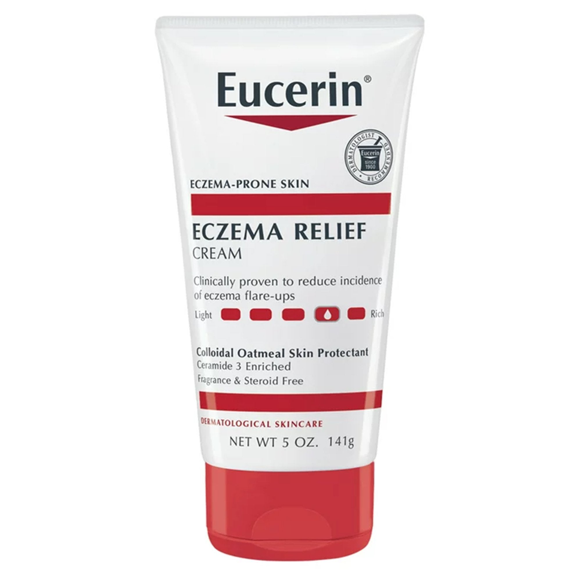 Eucerin® Eczema Relief Eczema Cream 5 oz. Tube Unscented Cream (123186 ...