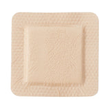 McKesson Foam Dressing 4 X 4 Inch With Border Film Backing Silicone Gel Adhesive Square Sterile (886432_CS) 200/CS