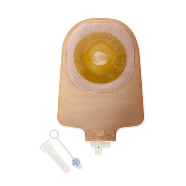 Premier™ Urostomy Pouch One-Piece System 9 Inch Length Convex, Pre-Cut 3/4 Inch Stoma Drainable (682756_BX) 5/BX