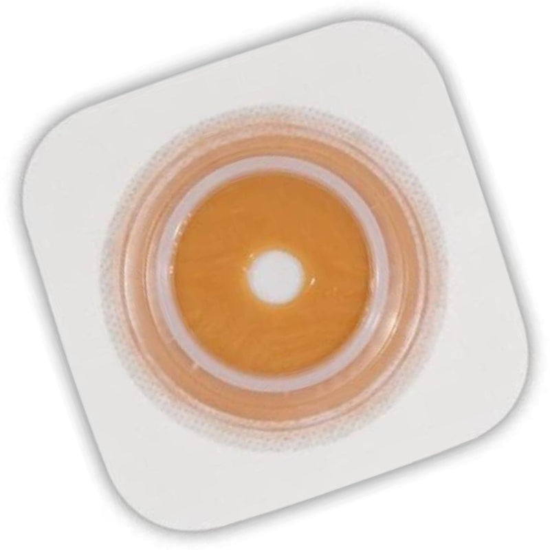 Sur-Fit Natura® Ostomy Barrier Trim to Fit, Standard Wear Stomahesive® Adhesive 38 mm Flange Sur-Fit® Natura® System Hydrocolloid Up to 7/8 Inch Opening 4 X 4 Inch (325405_BX) 10/BX