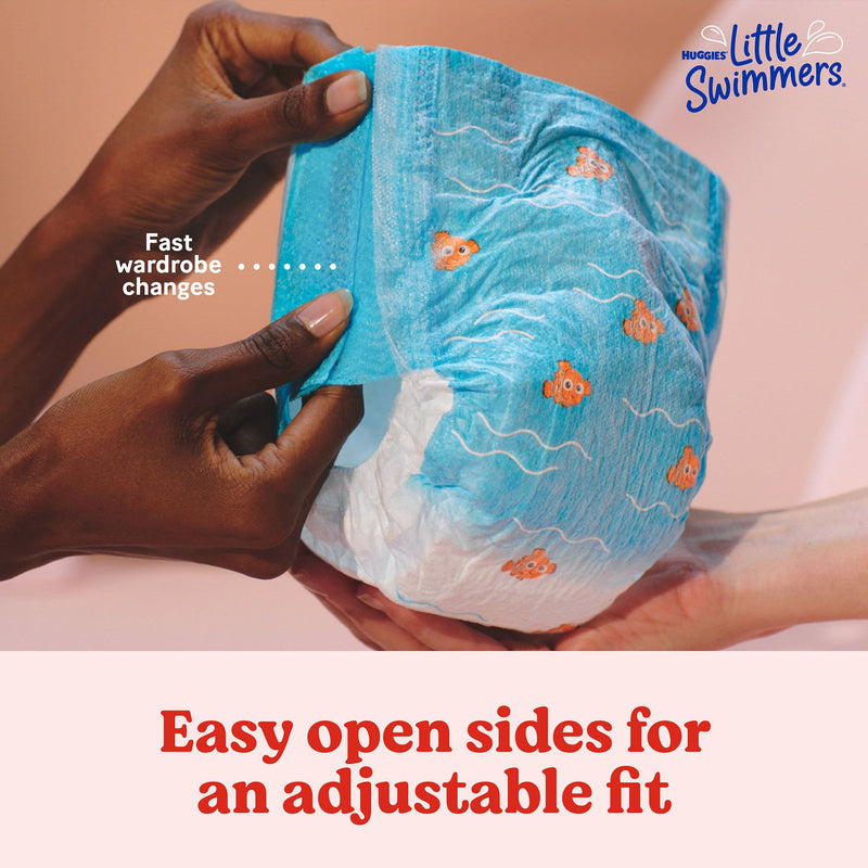 Huggies® Little Swimmers® Unisex Baby Swim Diaper Size 5 to 6 Disposable Heavy Absorbency (812722_PK) 10/PK