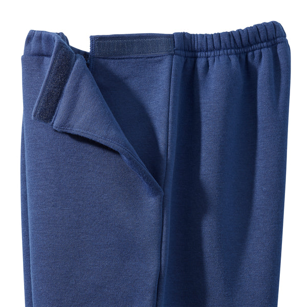 Silverts® Adaptive Pants Side Opening X-Large Navy Blue Female (1227385_EA) 1/EA