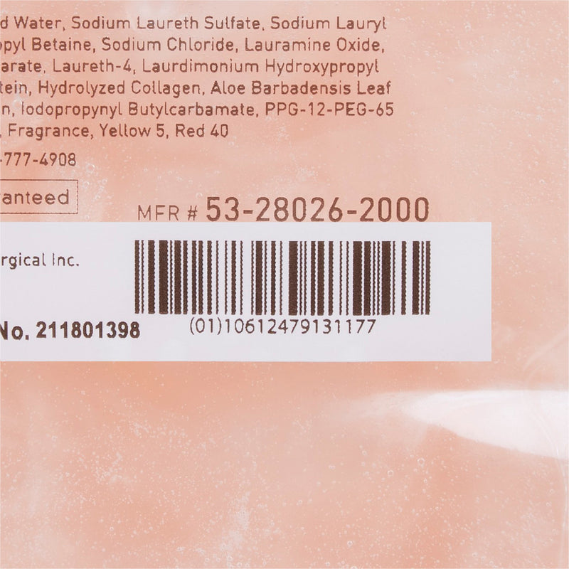 McKesson Shampoo and Body Wash 2,000 mL Dispenser Refill Bag Apricot Scent (468270_CS) 4/CS