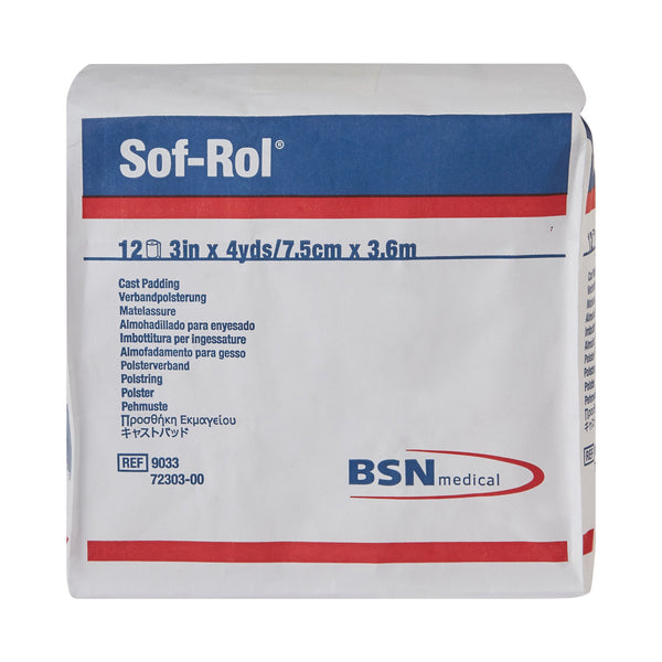 Sof-Rol® Cast Padding Undercast 3 Inch X 4 Yard Rayon NonSterile (4890_EA) 1/EA