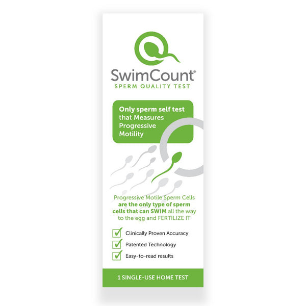 SwimCount® Sexual Health Test Kit Sperm Quality Test 24 Tests CLIA Waived (1233553_CS) 24/CS