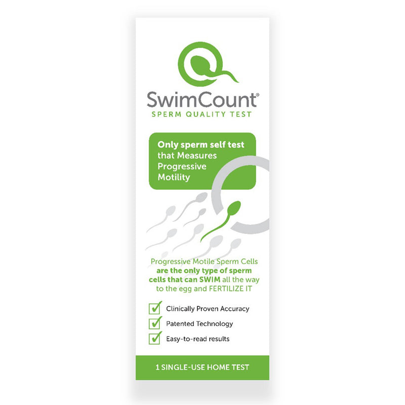 SwimCount® Sexual Health Test Kit Sperm Quality Test 24 Tests CLIA Waived (1233553_KT) 1/KT