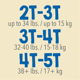 Cutie Pants® Male Toddler Training Pants Size 3T to 4T Disposable Heavy Absorbency (831577_CS) 92/CS