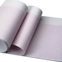 Welch Allyn® Recording Chart Paper Z-Fold Red Grid (705489_PD) 1/PD