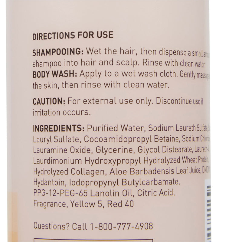 McKesson Shampoo and Body Wash 8 oz. Flip Top Bottle Apricot Scent (877031_EA) 1/EA