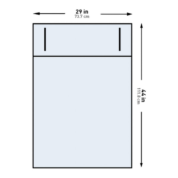 McKesson Obstetrics / Gynecology Drape Under Buttocks Drape 29 W X 44 L Inch Sterile (1101252_CS) 25/CS
