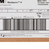 3M™ Medipore™ H Perforated Medical Tape White 3 Inch X 10 Yard Soft Cloth NonSterile (324082_RL) 1/RL