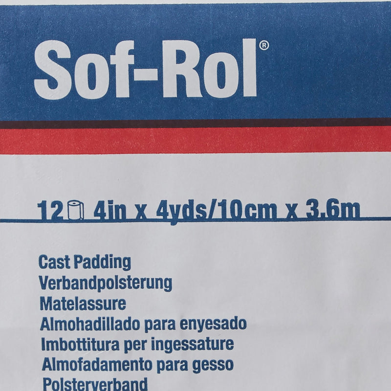 Sof-Rol® Cast Padding Undercast 4 Inch X 4 Yard Rayon NonSterile (4891_CS) 72/CS