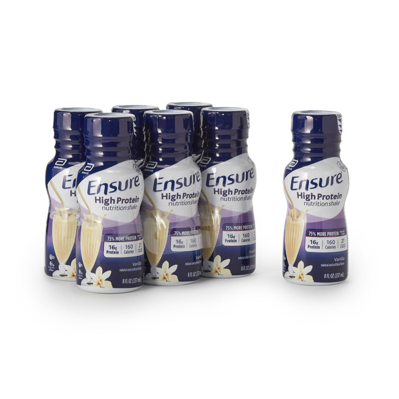 Ensure® High Protein Shake Oral Supplement Vanilla Flavor Liquid 8 oz. Bottle (995521_CS) 24/CS