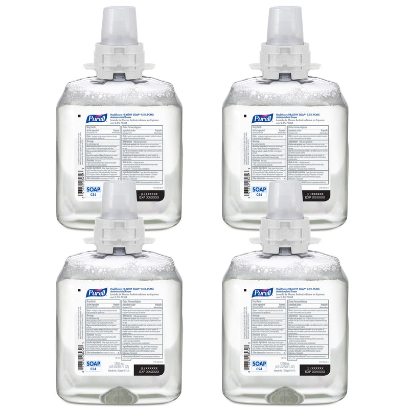 Purell® Healthy Soap® Antimicrobial Soap Foaming 1,250 mL Dispenser Refill Bottle Floral Scent (1169605_CS) 4/CS