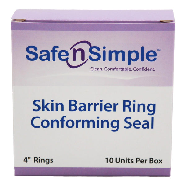 Safe n Simple™ Adhesive Seal 4 Inch Conforming (980456_BX) 10/BX