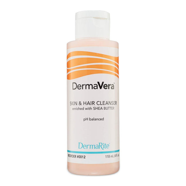 DermaVera® Shampoo and Body Wash 4 oz. Flip Top Bottle Scented (863728_CS) 96/CS