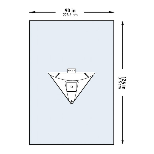 McKesson Orthopedic Drape Arthroscopic Knee Drape 90 W X 124 L Inch Sterile (1101305_CS) 11/CS