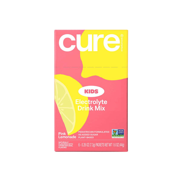 Cure® Oral Electrolyte Solution Pink Lemonade Flavor 7.6 Gram Electrolyte (1256638_PK) 6/PK