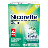Nicorette® Stop Smoking Aid 4 mg Strength Gum (1230560_CT) 100/CT