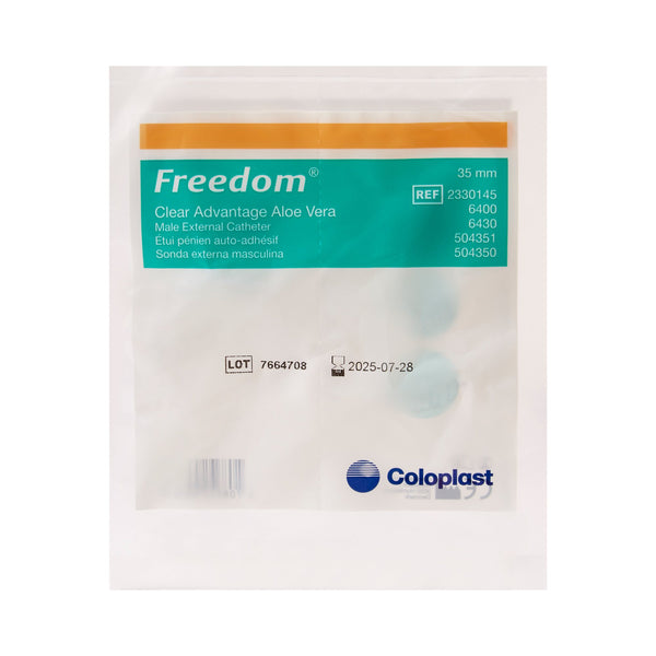 Clear Advantage® Male External Catheter Self-Adhesive Strip Silicone Large (205265_EA) 1/EA