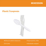 McKesson Spoon Medium Weight White Polypropylene (1049901_CS) 1000/CS