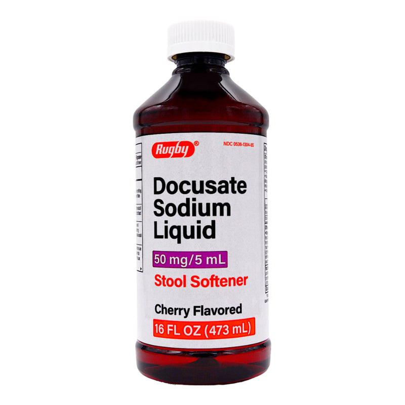 Major Pharmaceuticals Stool Softener Cherry Flavor Liquid 16 oz. 50 mg / 5 mL Strength Docusate Sodium (1181884_EA) 1/EA