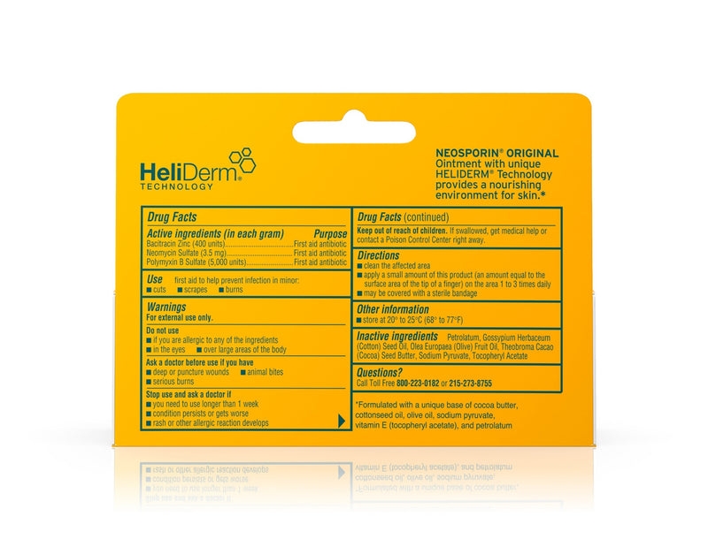 Neosporin® First Aid Antibiotic Bacitracin / Neomycin / Polymyxin B Ointment 1 oz. Tube (762698_EA) 1/EA