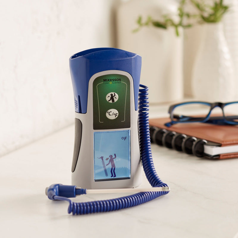 McKesson LUMEON™ Electronic Probe Thermometer Oral / Axillary Probe Handheld (855095_EA) 1/EA