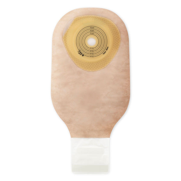 Premier™ Colostomy Pouch One-Piece System 12 Inch Length Flat, Trim To Fit 5/8 to 2-1/8 Inch Stoma Drainable (495238_BX) 10/BX