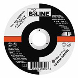 Bee Line Abrasives Depressed Center Combo Wheel, 4-1/2 in dia, 1/8 in Thick, 7/8 in Arbor, 30 Grit (903-4121878) 10 EA / PK