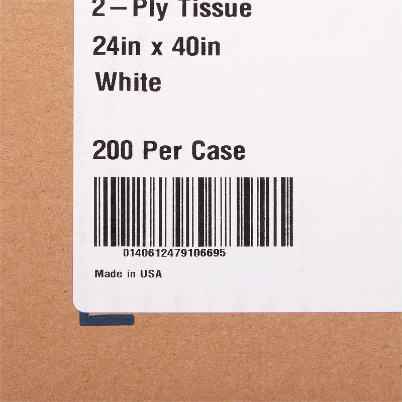 McKesson General Purpose Drape Breast Drape 24 W X 40 L Inch NonSterile (180616_CS) 200/CS