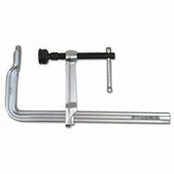 Bessey SQ Series Bar Clamp, 12 in, 5-1/2 in Throat, 2,660 lb Load Cap (013-SQ-12) Each