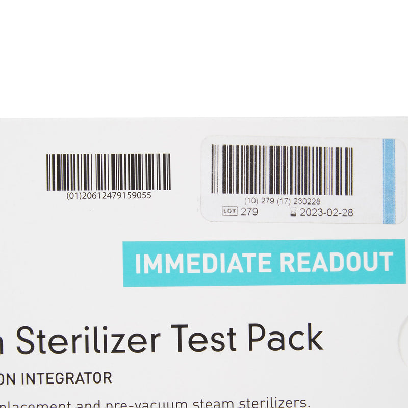 McKesson Sterilization Chemical Integrator Pack Steam (524538_EA) 1/EA