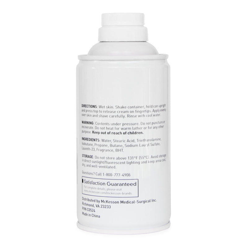 McKesson Shaving Cream Aerosol Can 11 oz. (928323_EA) 1/EA