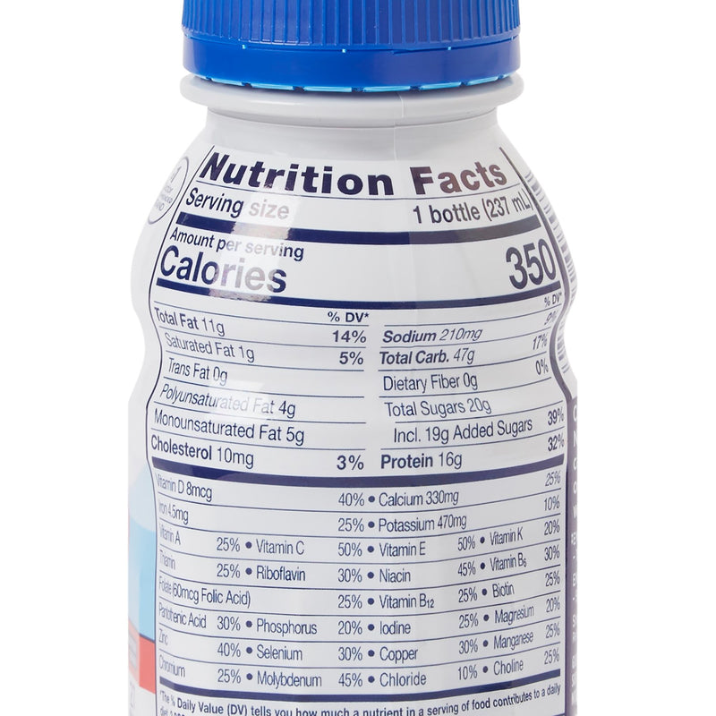 Ensure® Plus Nutrition Shake Oral Supplement Vanilla Flavor Liquid 8 oz. Bottle (765334_PK) 6/PK