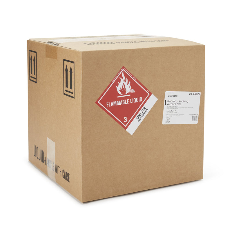 McKesson Brand Antiseptic Isopropyl Alcohol Topical Liquid 1 gal. Bottle (350600_CS) 4/CS